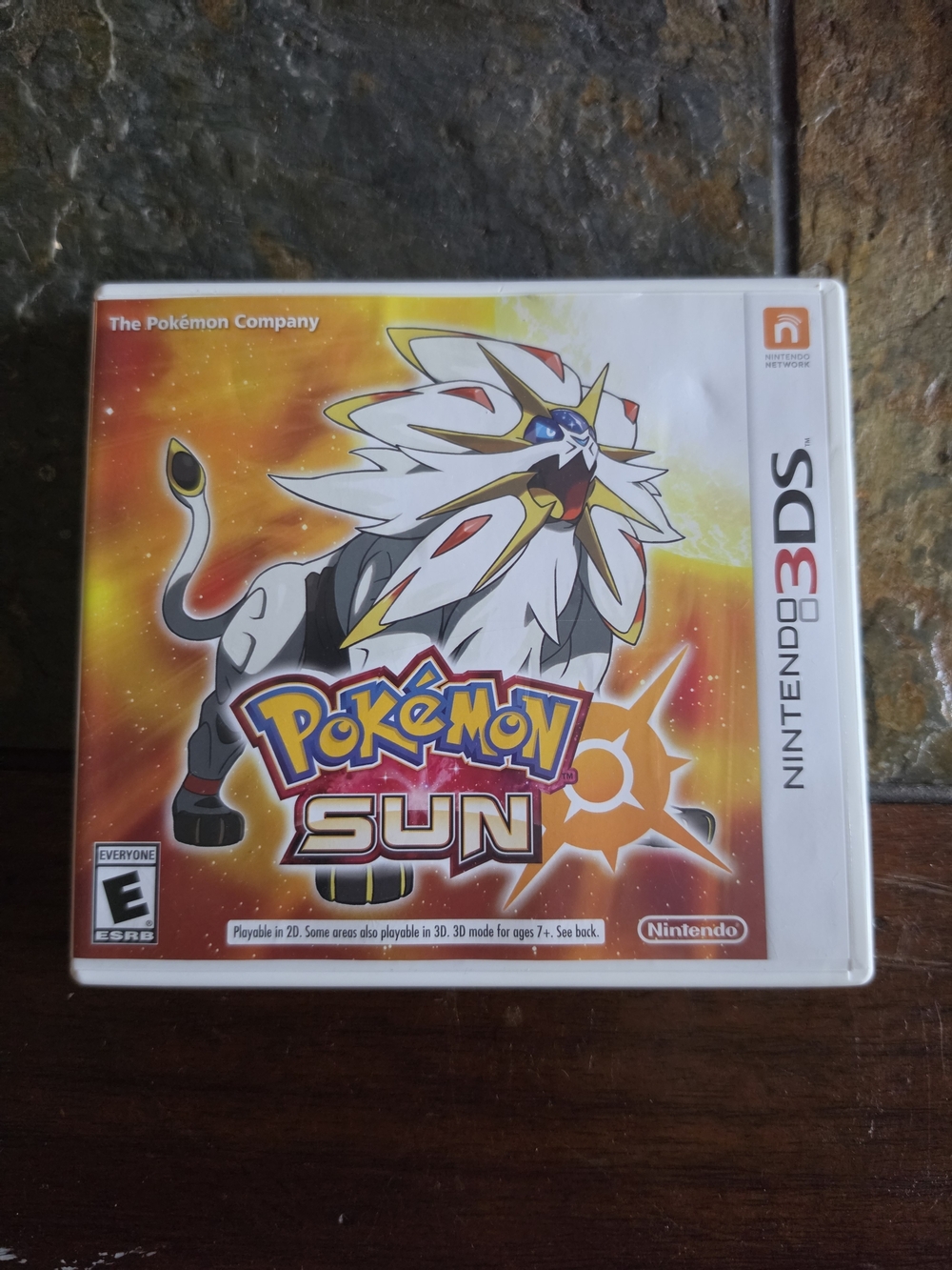 Nintendo Pokémon Sun — Orange and White Cover